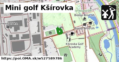 Mini golf Kšírovka