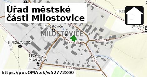 Úřad městské části Milostovice