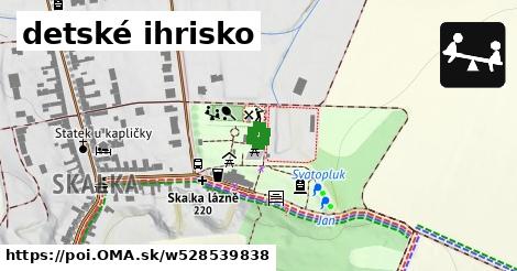 detské ihrisko