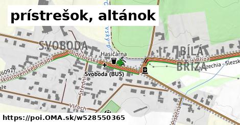 prístrešok, altánok