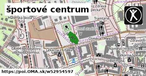 športové centrum