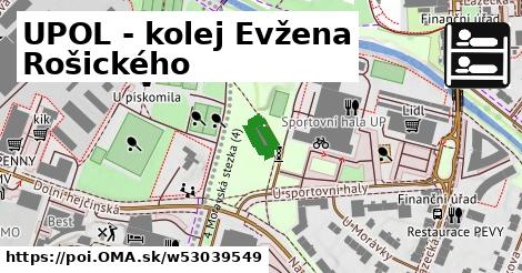 UPOL - kolej Evžena Rošického