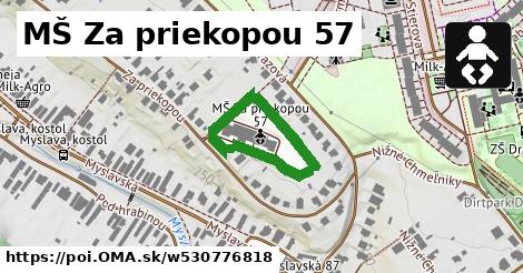 MŠ Za priekopou 57