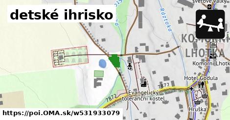 detské ihrisko