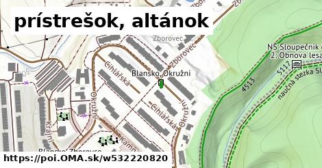 prístrešok, altánok