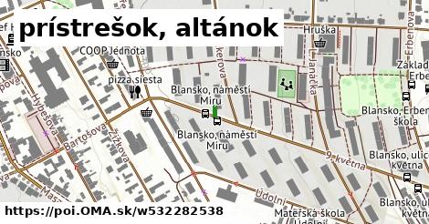 prístrešok, altánok