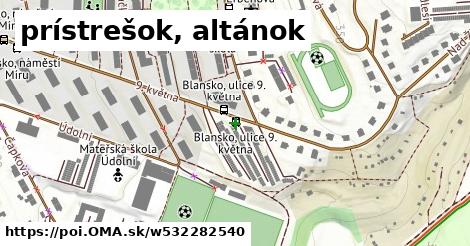 prístrešok, altánok