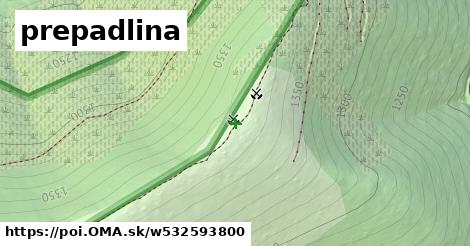 prepadlina