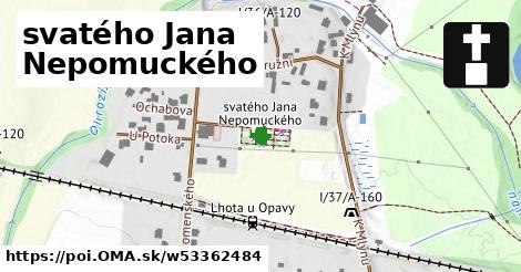 svatého Jana Nepomuckého