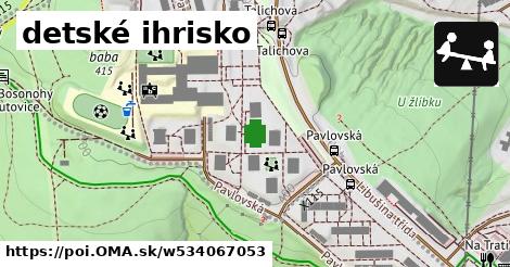 detské ihrisko