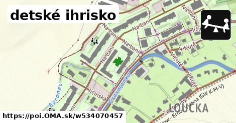 detské ihrisko