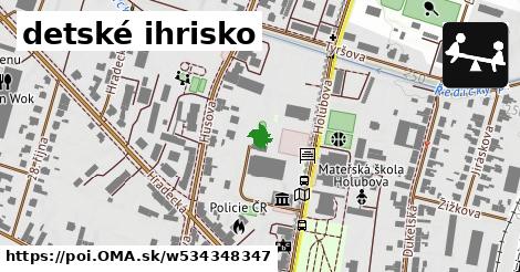 detské ihrisko