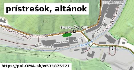 prístrešok, altánok