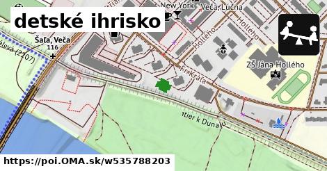 detské ihrisko