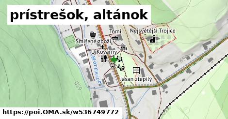 prístrešok, altánok