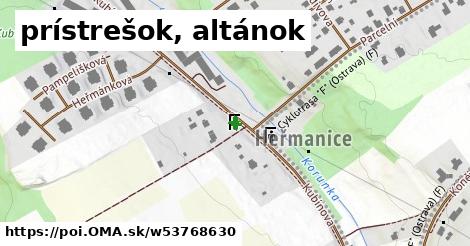 prístrešok, altánok