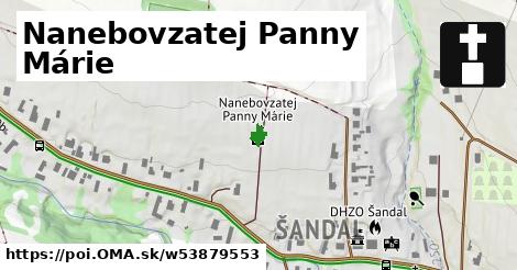 Nanebovzatej Panny Márie