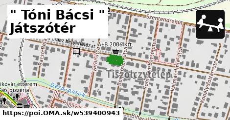 " Tóni Bácsi " Játszótér