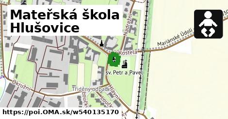 Mateřská škola Hlušovice