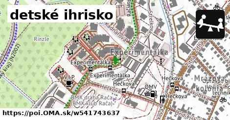 detské ihrisko