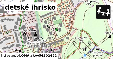 detské ihrisko