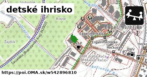 detské ihrisko