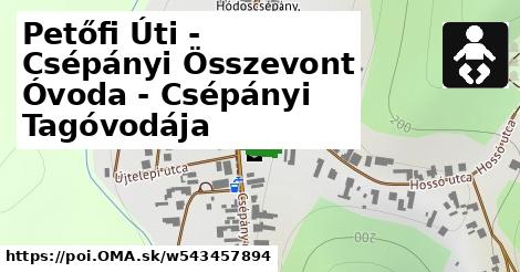 Petőfi Úti - Csépányi Összevont Óvoda - Csépányi Tagóvodája