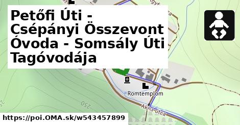 Petőfi Úti - Csépányi Összevont Óvoda - Somsály Úti Tagóvodája