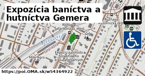 Expozícia baníctva a hutníctva Gemera