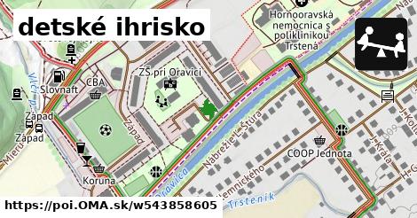 detské ihrisko