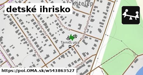 detské ihrisko