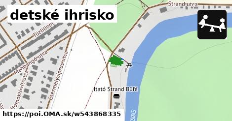 detské ihrisko