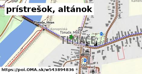 prístrešok, altánok