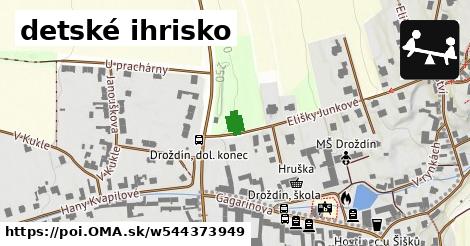 detské ihrisko