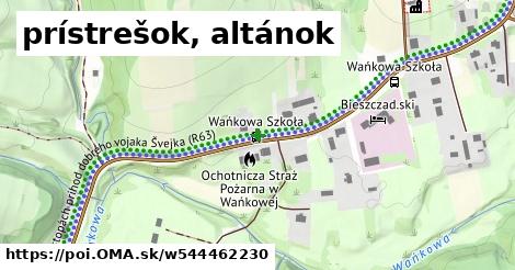 prístrešok, altánok