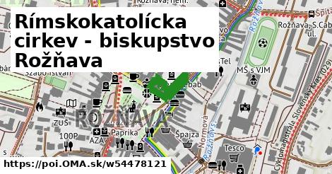 Rímskokatolícka cirkev - biskupstvo Rožňava