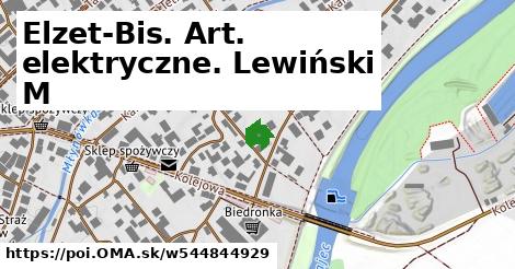 Elzet-Bis. Art. elektryczne. Lewiński M