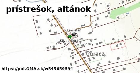 prístrešok, altánok