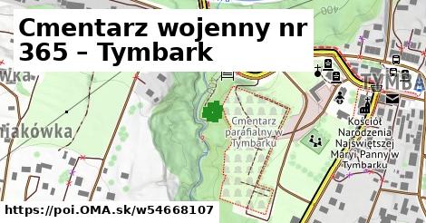 Cmentarz Wojskowy nr 365