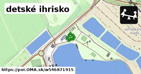 detské ihrisko