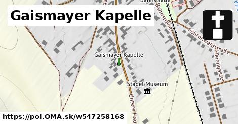 Gaismayer Kapelle