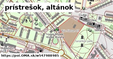 prístrešok, altánok