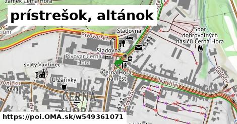 prístrešok, altánok