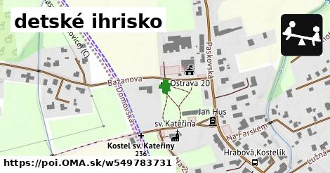 detské ihrisko