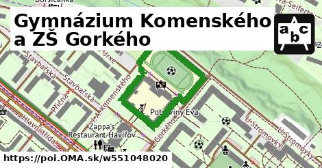 Gymnázium Komenského a ZŠ Gorkého