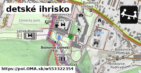 detské ihrisko