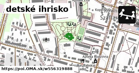 detské ihrisko