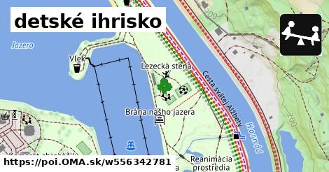 detské ihrisko