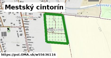 Mestský cintorín