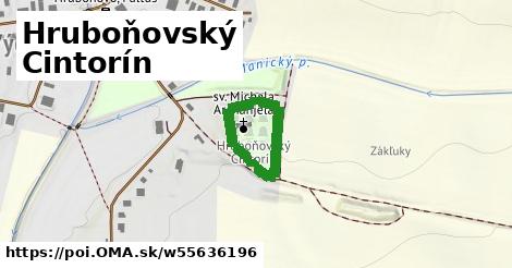 Hruboňovský Cintorín